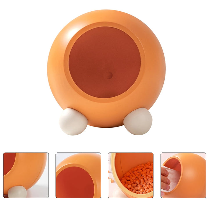 Gong Small Pet Sleep House Chinchillas Warm Nest Hamster Plastic Hideout (Orange)