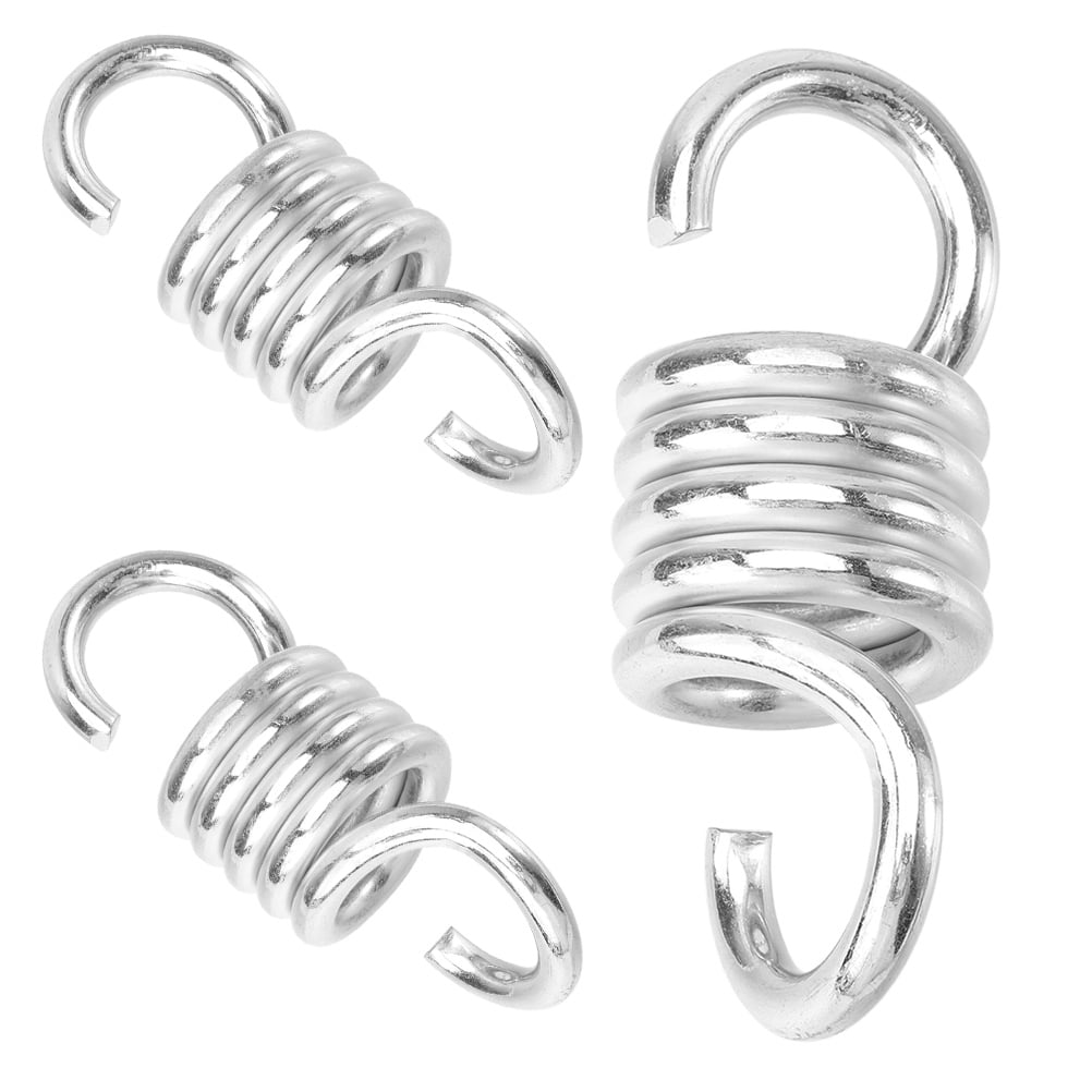 OUNONA 3pcs Heavy Duty Swing Springs Hammock Springs Suspension Hangers Swings