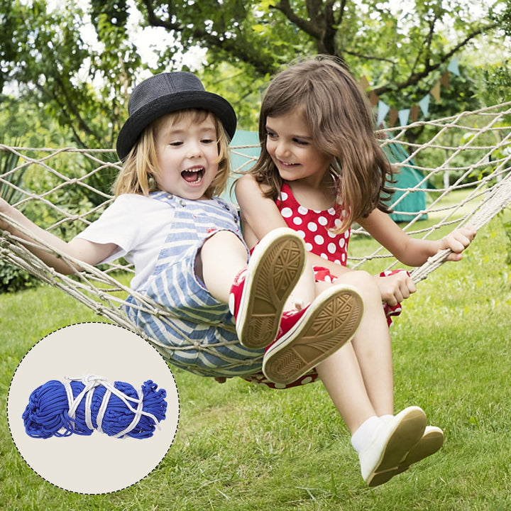 SWETRACE 1Pc Blue Polyester Hammock for Portable Outdoor Accessories in Park