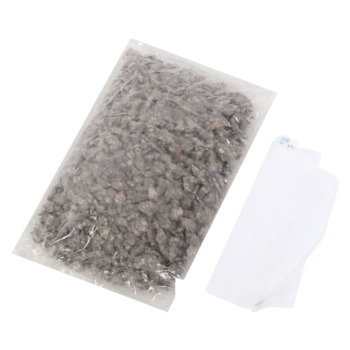 Fish Tank Water Purifier, Zeolite Ammonia Remover W/Mesh Bag, 0.5x5cm, 688g