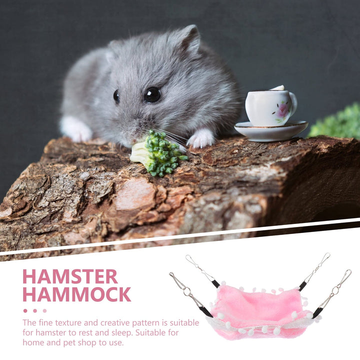 Raindrops Small Hammock Bunkbed Hanging Nest for Hamster