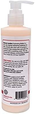 Hydrating Butter Leave in Pet Conditioner for Dogs | Lotion for Skin and Coat | Aloe Puppy & Dog Conditioner for Hair Detangler, Dry Skin, & Pet Fur Dandruff | Made in USA | Guava 8oz