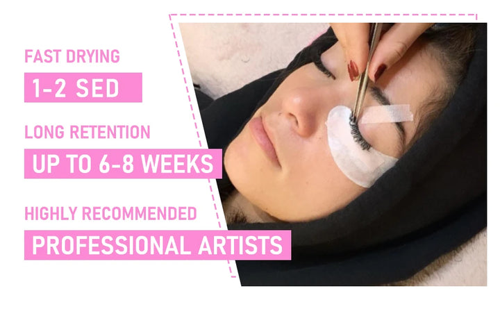 Veyes Inc 5ml Eyelash Extensions Glue Veyelash 1-2 Second Fast Drying Lash Adhesive 7 Weeks Retention Volume Glue Makeup Tools