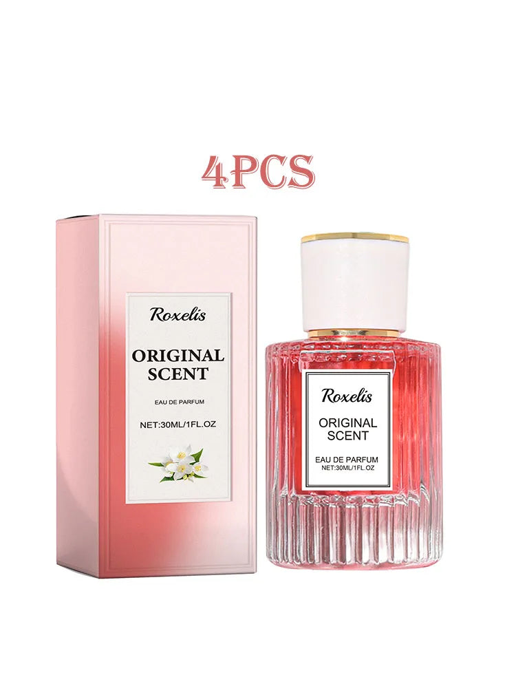 Roxelis 30ml Jasmine Pheromone Perfume Long Lasting Scent Sexy Floral Daily Dating Attracting Flirting Mist Body Aroma Perfume