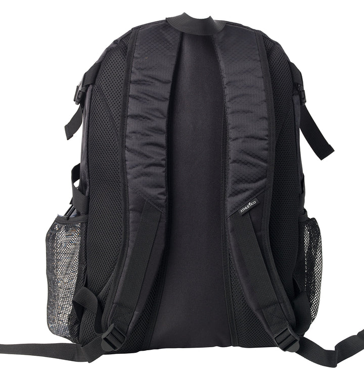 Athletico National Soccer Bag - Backpack for Soccer, Basketball & Football Includes Separate Cleat and Ball Holder (Black)