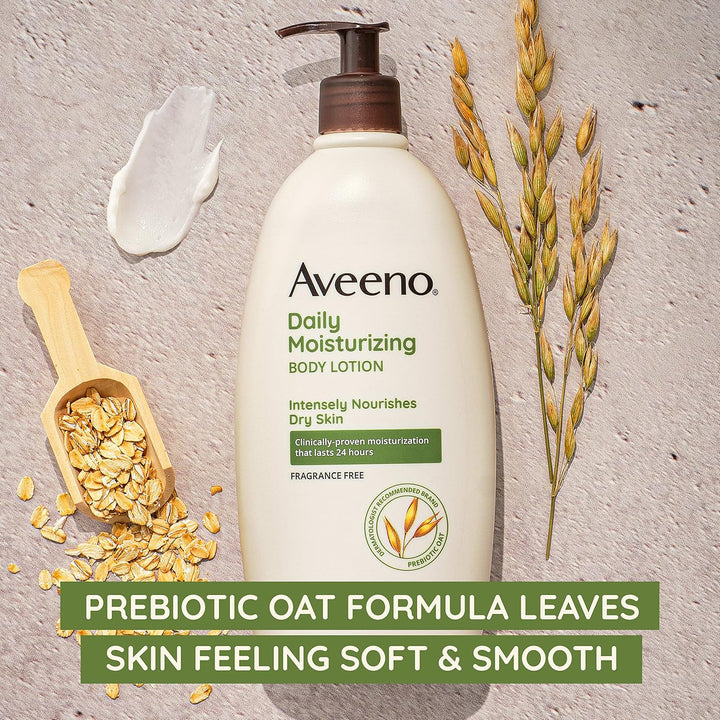 Aveeno Daily Moisturizing Lotion | 18 Oz Pump | Hydrating & Nourishing