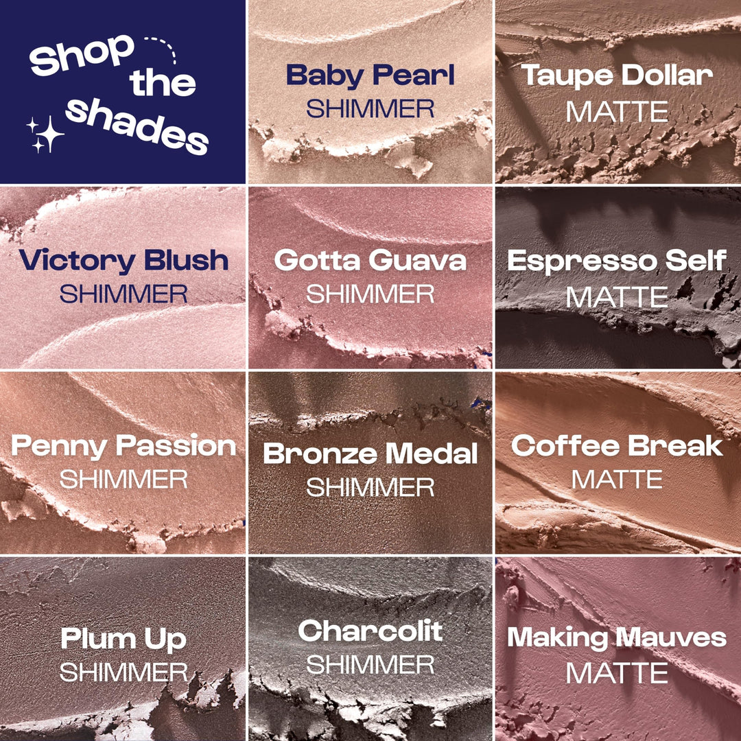 ALLEYOOP 11th Hour Cream Eye Shadow Sticks - Espresso Self (Matte) - Award-winning Eyeshadow Stick - Smudge-Proof and Crease Proof for Over 11 Hours - Easy-To-Apply and Compact for Travel, 0.05 Oz