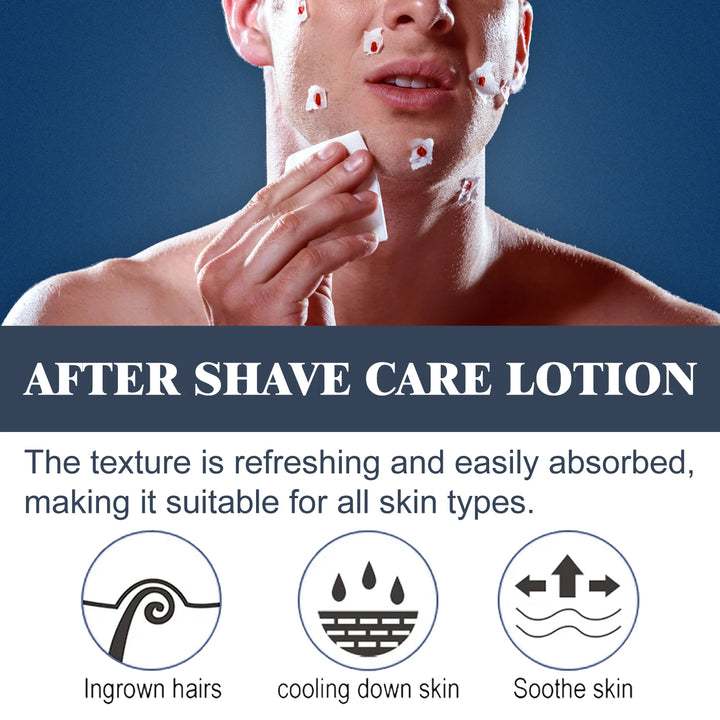 East Moon Eliminates Burn Soothes Redness Deeply Moisturize Skin Men Aftershave Liquid Calms Refreshes After Shave Care Lotion