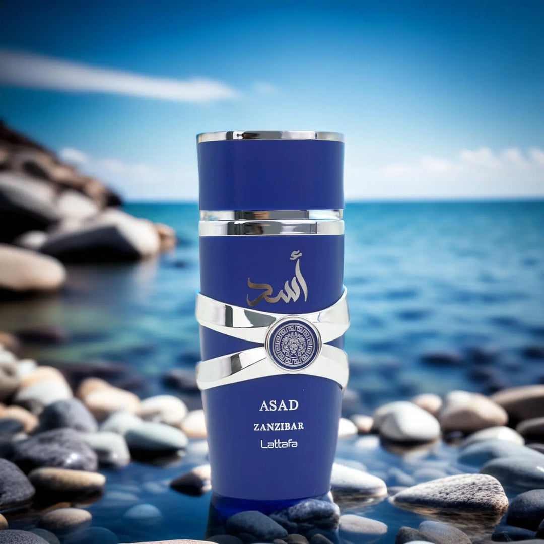 Lattafa Asad Zanzibar Blue EDP 3.4OZ