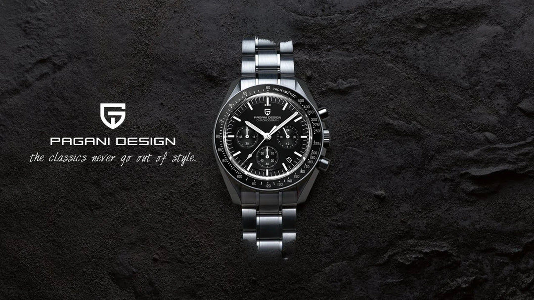 PAGANI DESIGN 2024 New AK Project Men's Watches Luxury Quartz Wrist Watch For Men AR Sapphire Speed Chronograph Automatic Date