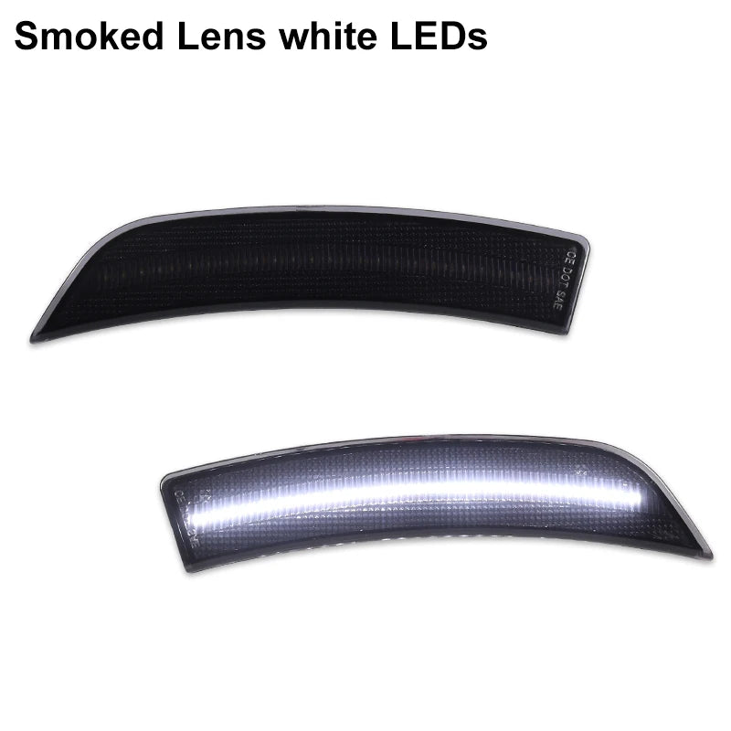 iJDM Car LED Bumper Side Marker Light For Subaru BRZ 2022-up,For Toyota 2022-up GR86,Replace OEM Single LED Front Sidemarkers