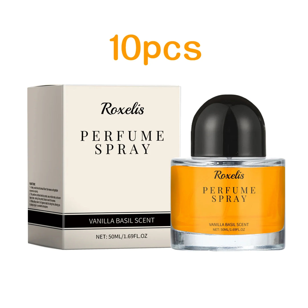 Roxelis Vanilla Basil Perfume – Floral & Lasting
