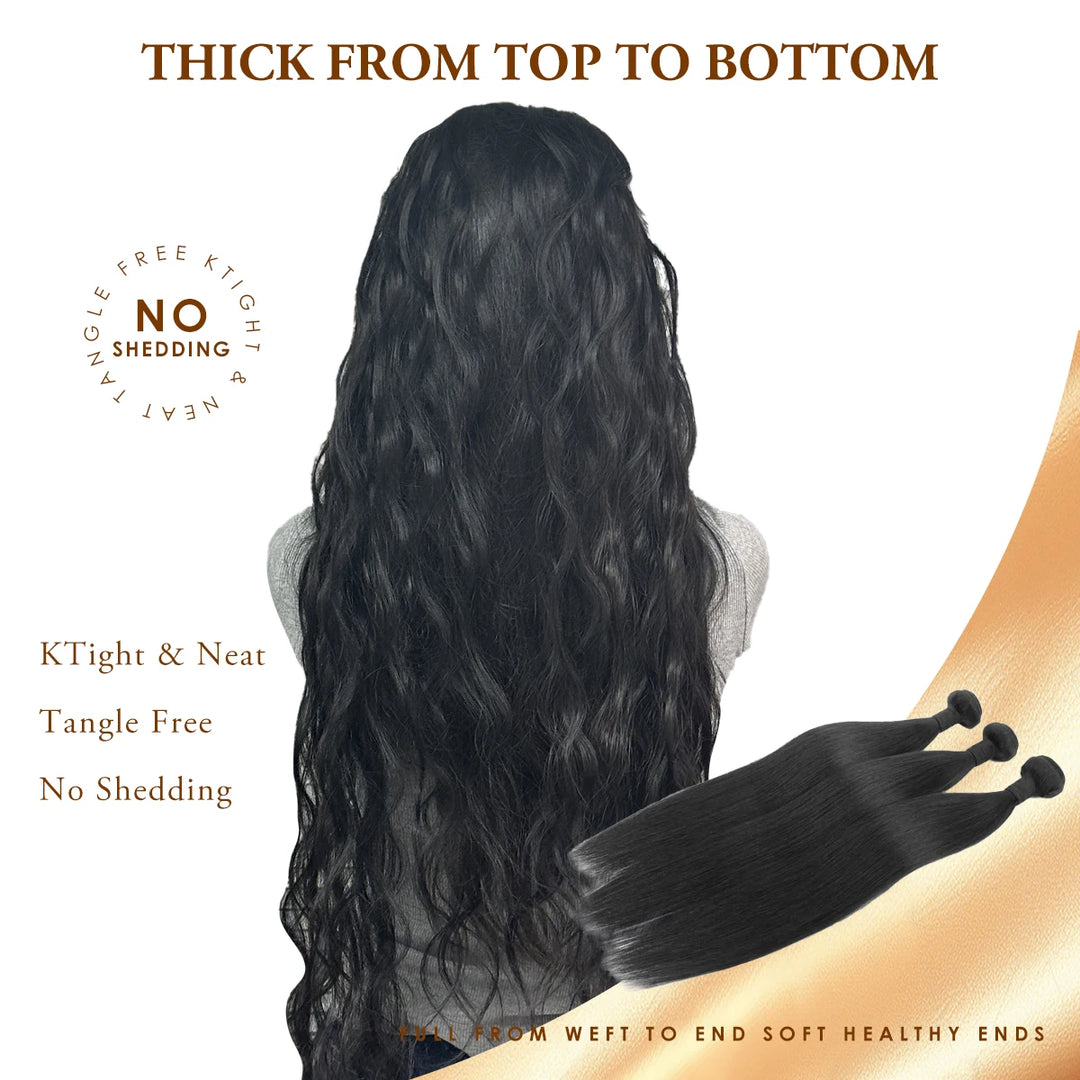 8-34 Inch Bone Straight Human Hair Weave Bundles 16 A Brazilian Natural Color 100% Remy Human Hair Extension 2 4 6 Bundles Weft