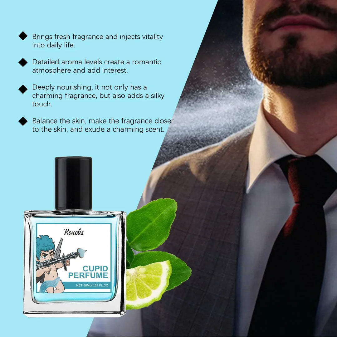 Roxelis 30/50ml Lasting Pheromone Perfume Men Cologne Series Fragrance Business Gentleman Charm Flirting Scent Dating Perfume
