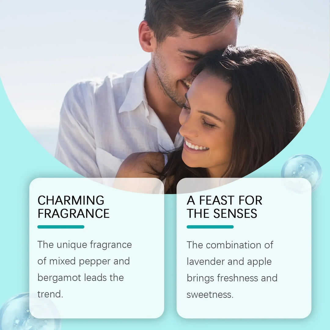 Roxelis 50ml Cologne Men'S Perfume Natural Fresh Fragrance Lasting Pheromone Deodorant Charm  Release Flirting Perfume Spray