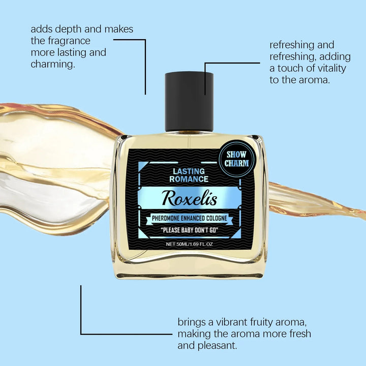 Roxelis 30/50ml Lasting Pheromone Perfume Men Cologne Series Fragrance Business Gentleman Charm Flirting Scent Dating Perfume