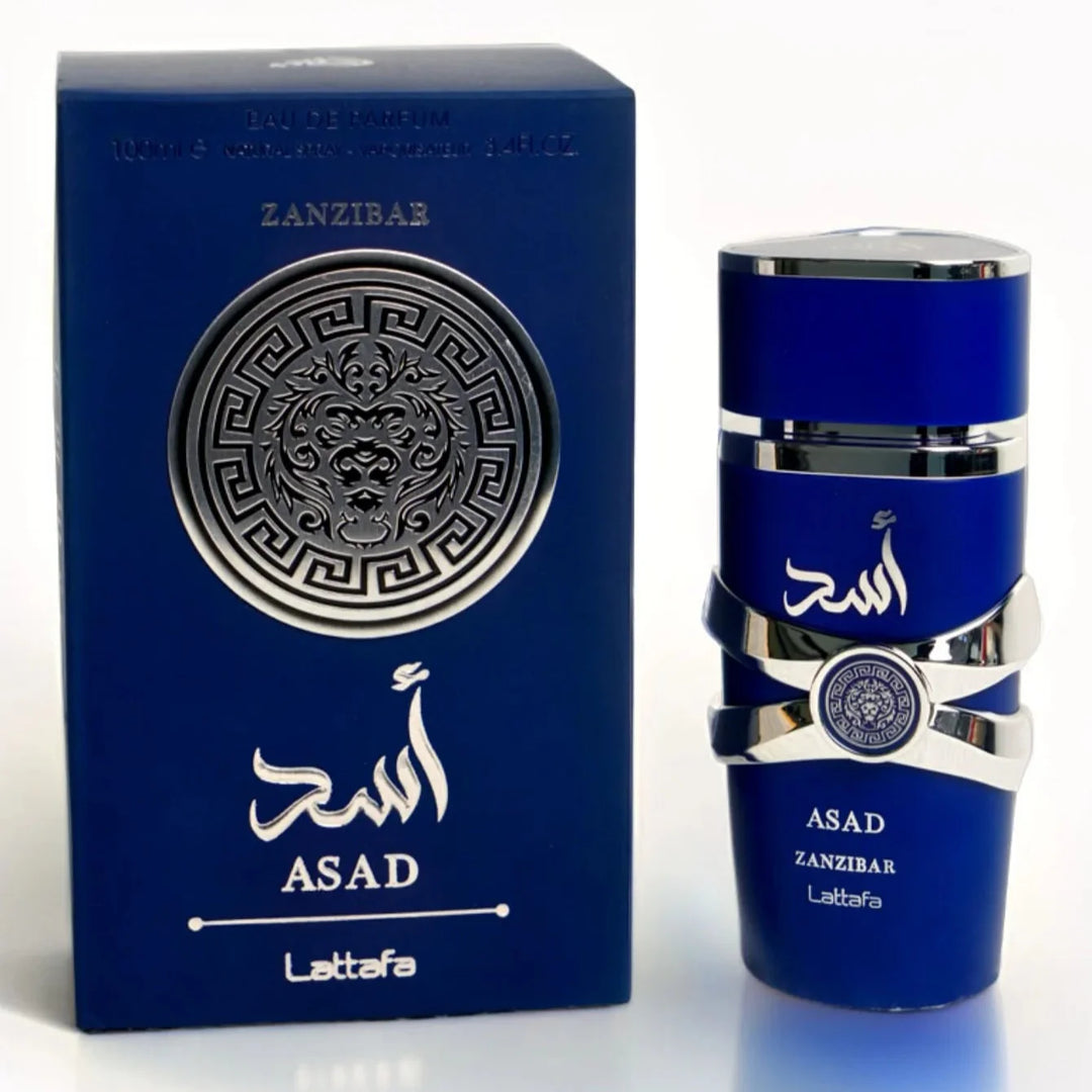 Lattafa Asad Zanzibar Blue EDP Perfume