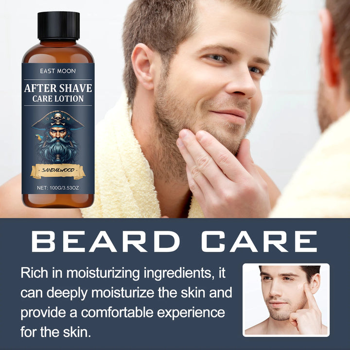 East Moon Eliminates Burn Soothes Redness Deeply Moisturize Skin Men Aftershave Liquid Calms Refreshes After Shave Care Lotion
