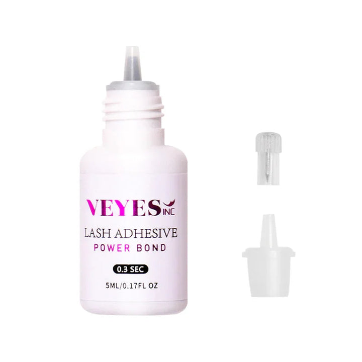 Veyes Inc 5ml/10ml 0.3s Eyelash Extension Glue Shipping from US Veyelash 7 Week Retention Volume Clear Lash Adhesive