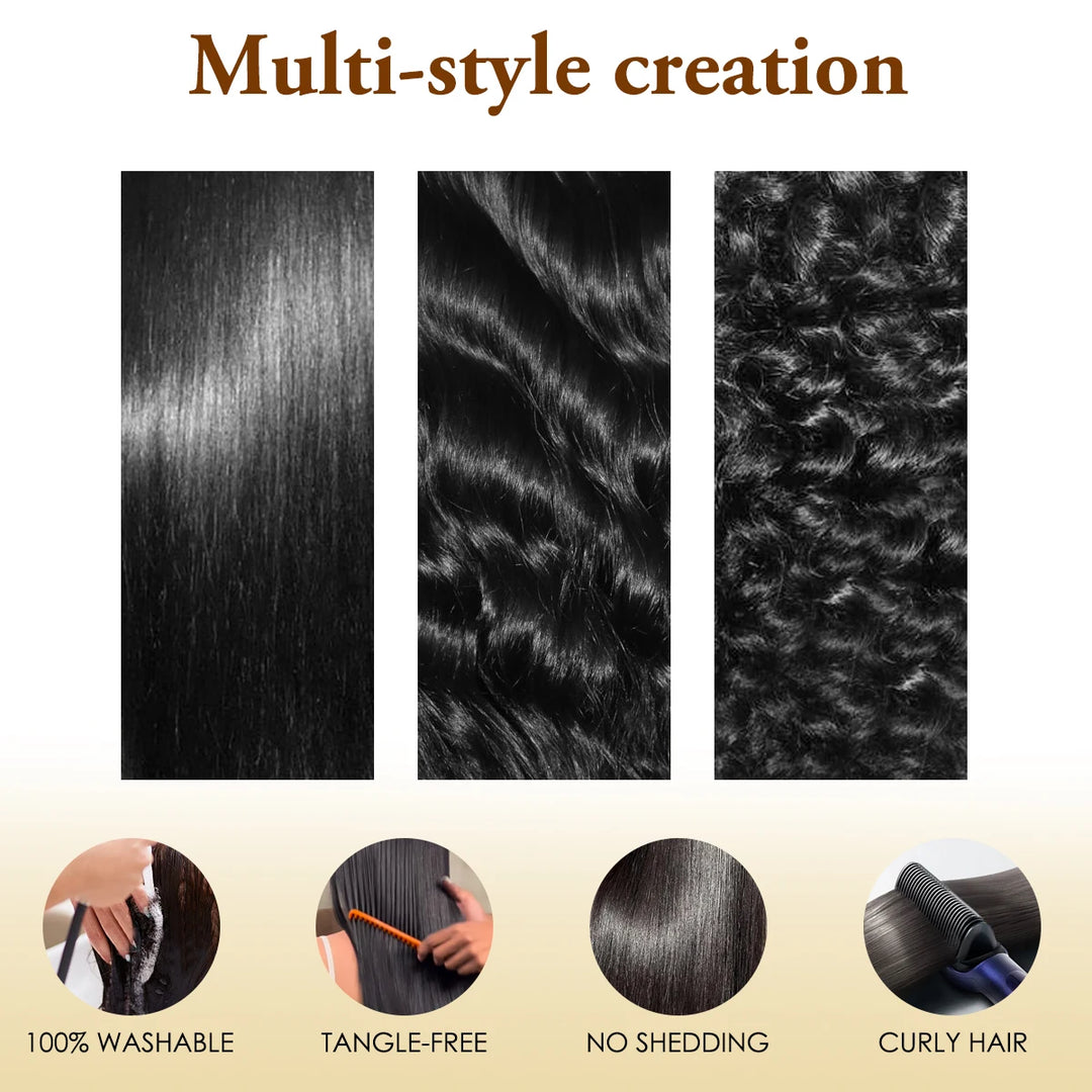 8-34 Inch Bone Straight Human Hair Weave Bundles 16 A Brazilian Natural Color 100% Remy Human Hair Extension 2 4 6 Bundles Weft