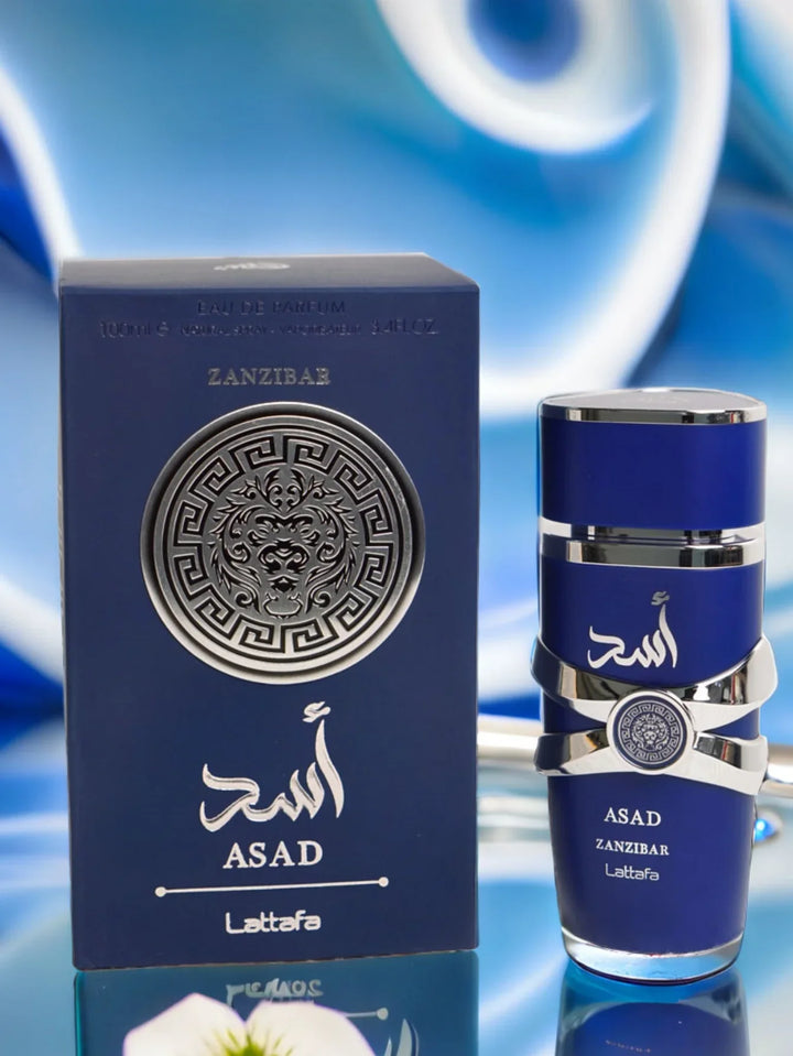 Lattafa Asad Zanzibar Blue EDP Perfume