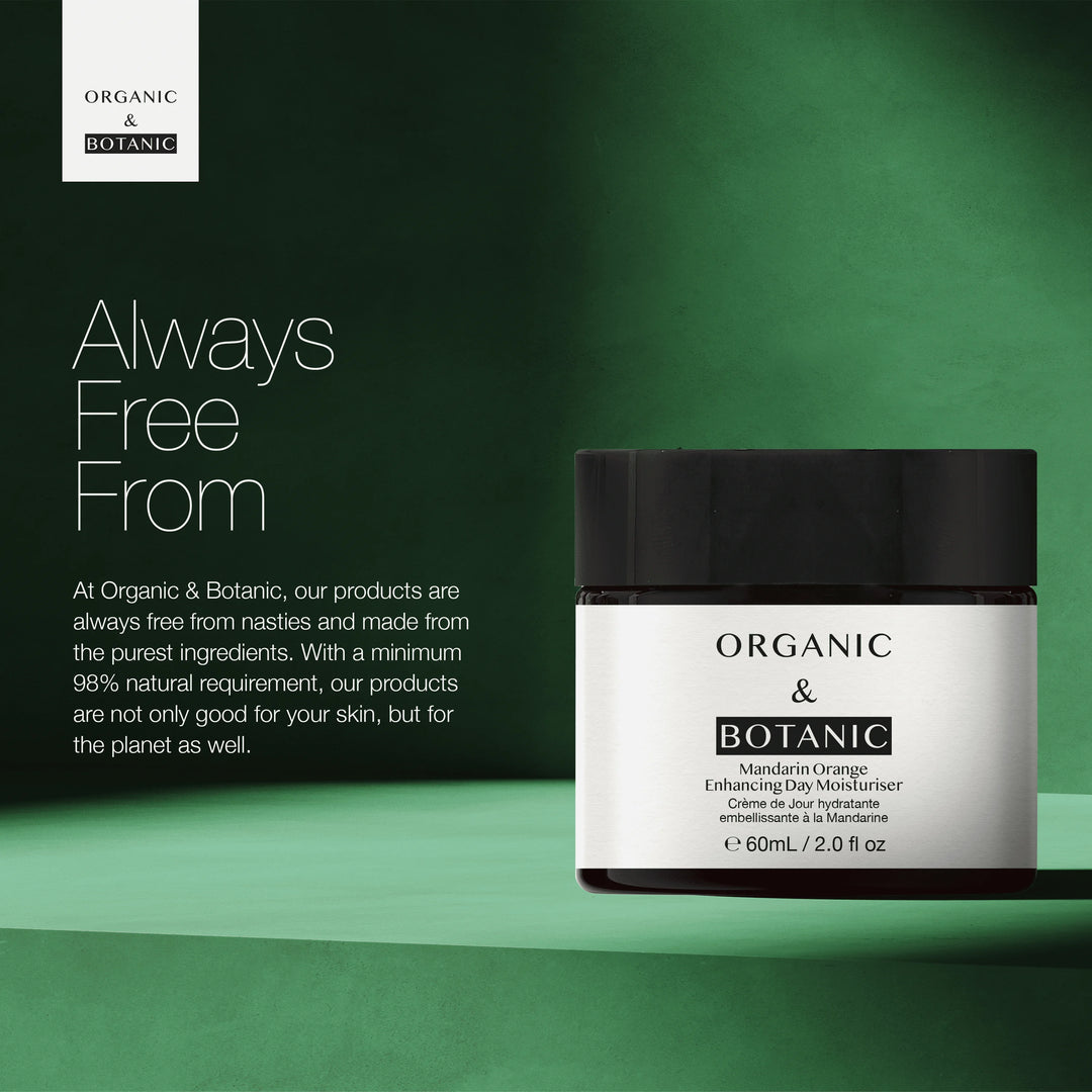 Organic & Botanic Mandarin Orange Day Moisturiser with Vitamin C & Sea Buckthorn 60ml | Lightweight Hydration