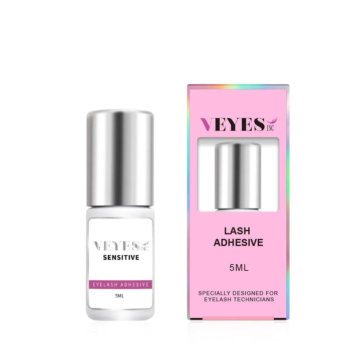 Veyes Inc 5ml/10ml 0.3s Eyelash Extension Glue Shipping from US Veyelash 7 Week Retention Volume Clear Lash Adhesive