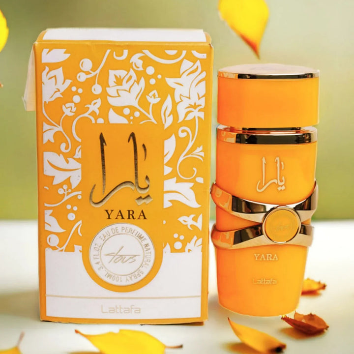 Lattafa Yara Tous Yellow Perfume Spray 3.4oz Lattafa Women's Elegant Spicy Fragrance Long-Lasting Lover Gift Set for Her