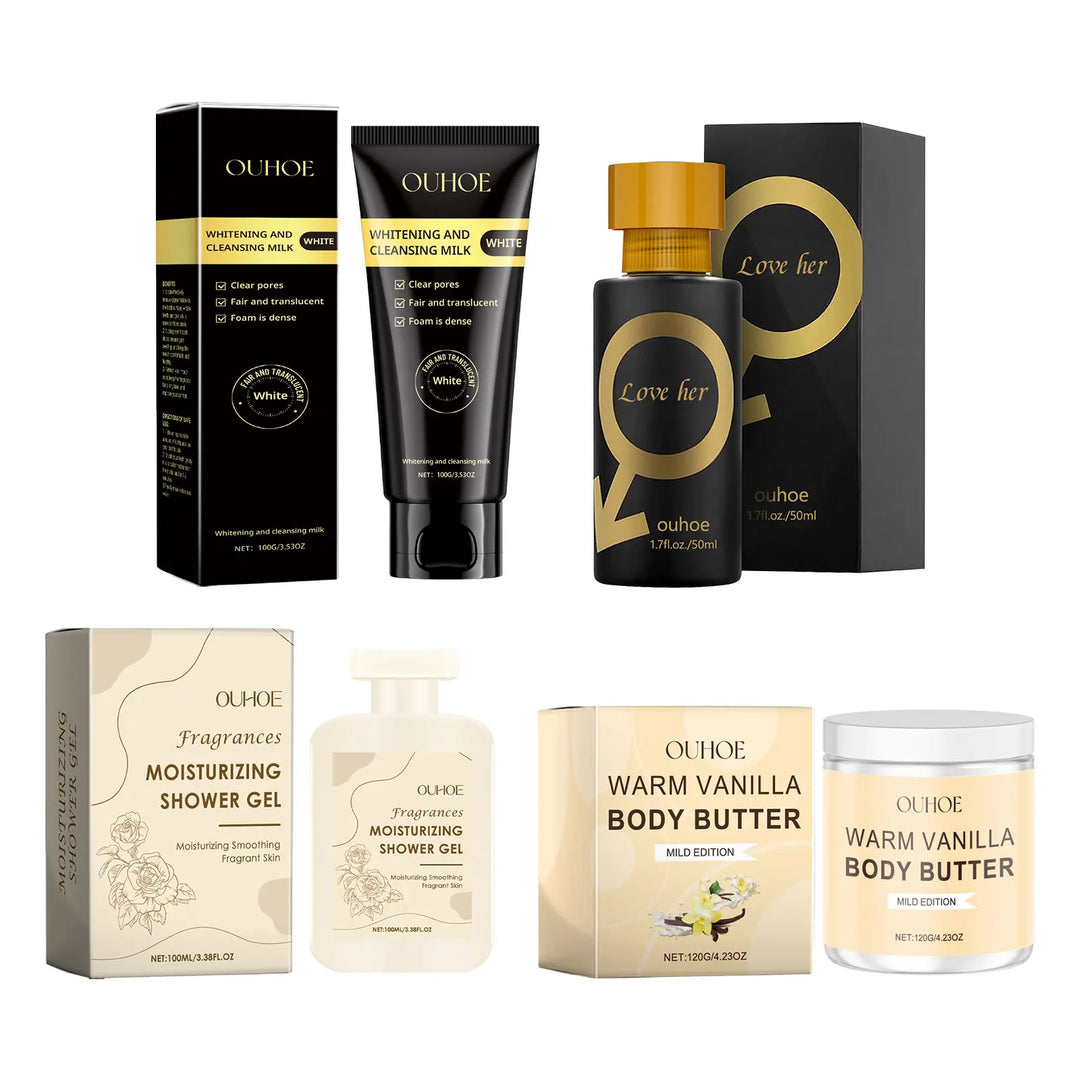 Ouhoe 50ml Glamour Pheromone Perfume Dating Scent Long Lasting Fragrance Bath Cleanser Face Scrub Deodorant Charm Perfume Spray