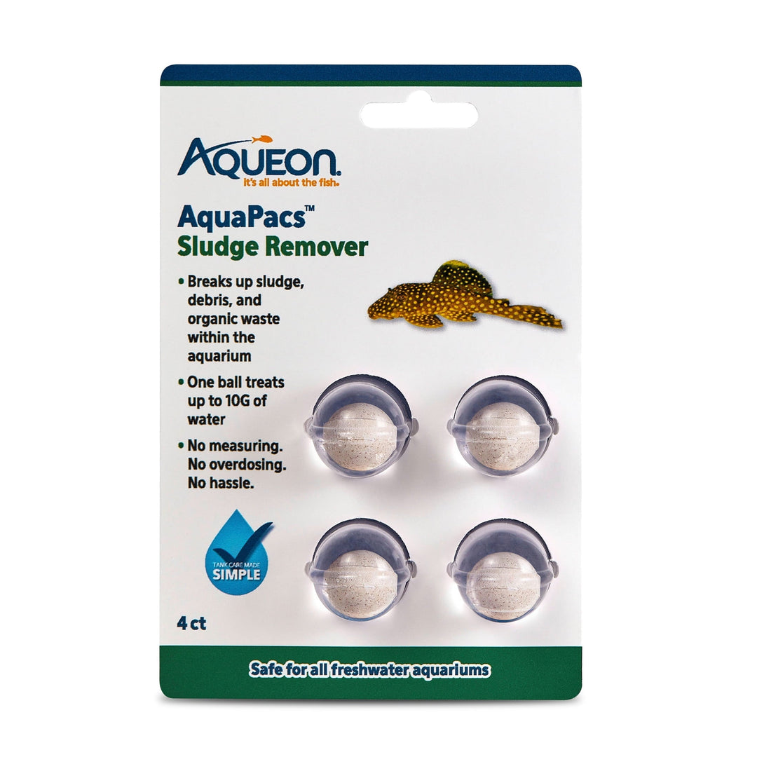 Aqueon AquaPacs Sludge Remover 4-Pack