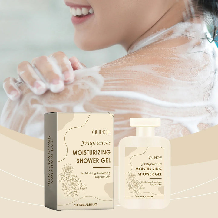 Ouhoe 50ml Glamour Pheromone Perfume Dating Scent Long Lasting Fragrance Bath Cleanser Face Scrub Deodorant Charm Perfume Spray