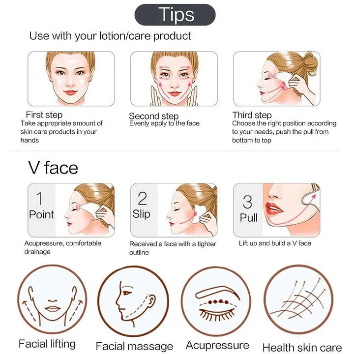 Heart Shape Gua Sha Tool