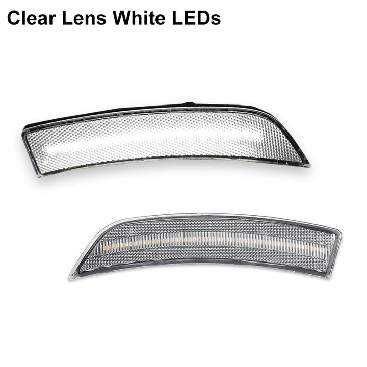 iJDM Car LED Bumper Side Marker Light For Subaru BRZ 2022-up,For Toyota 2022-up GR86,Replace OEM Single LED Front Sidemarkers
