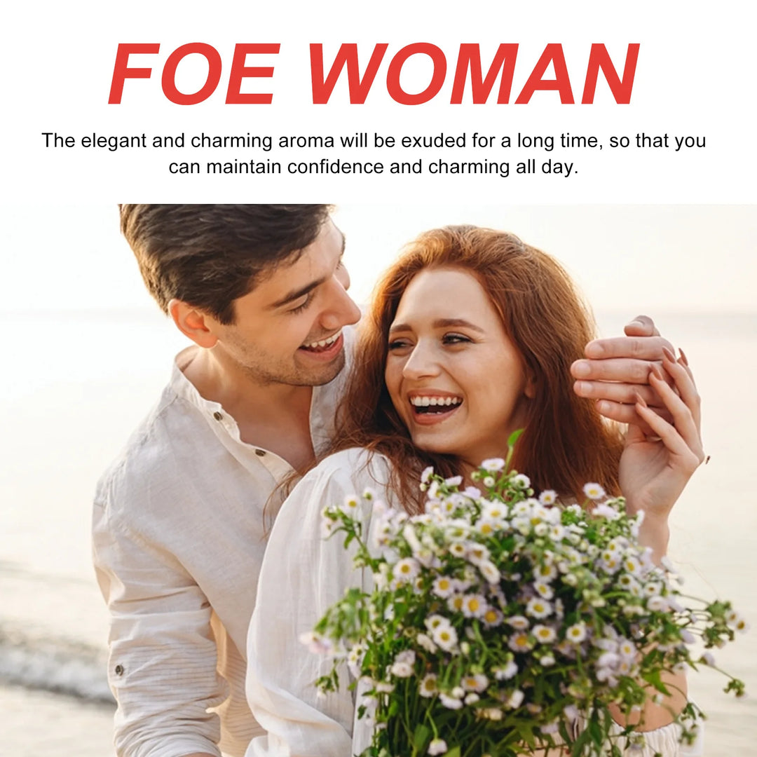 Roxelis 30ml Jasmine Pheromone Perfume Long Lasting Scent Sexy Floral Daily Dating Attracting Flirting Mist Body Aroma Perfume