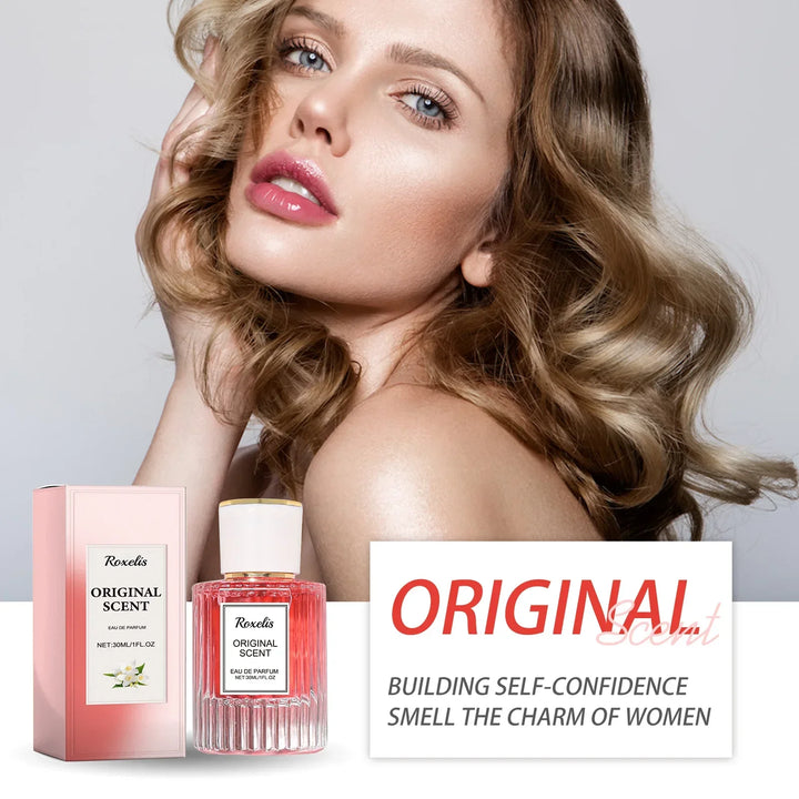 Roxelis 30ml Jasmine Pheromone Perfume Long Lasting Scent Sexy Floral Daily Dating Attracting Flirting Mist Body Aroma Perfume