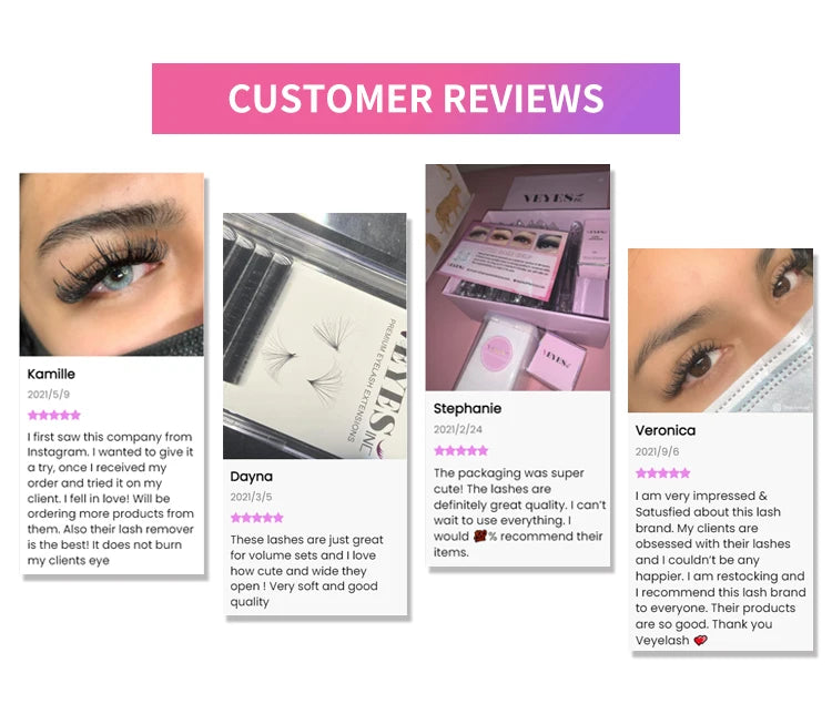 Veyes Inc 0.05mm Latte Brown Eyelash Extensions Veyelash Soft 8-16MM False Lashes Faux Mink Individual Volume Lashes Extensions