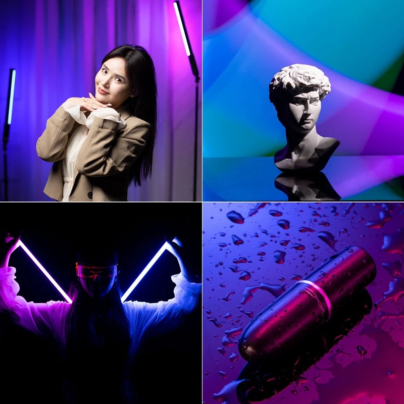 Ulanzi VL119 RGB Handheld Stick Light Wand Tube LED Video Light CRI 95+ 2500K-9000K 2000mAh Photography Lighting Fill Lamp