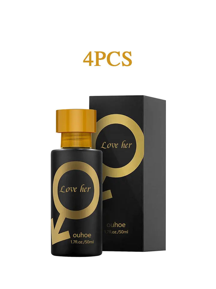 Ouhoe 50ml Glamour Pheromone Perfume Dating Scent Long Lasting Fragrance Bath Cleanser Face Scrub Deodorant Charm Perfume Spray