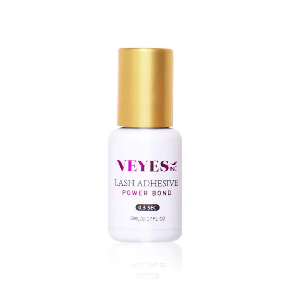 Veyes Inc 5ml/10ml 0.3s Eyelash Extension Glue Shipping from US Veyelash 7 Week Retention Volume Clear Lash Adhesive