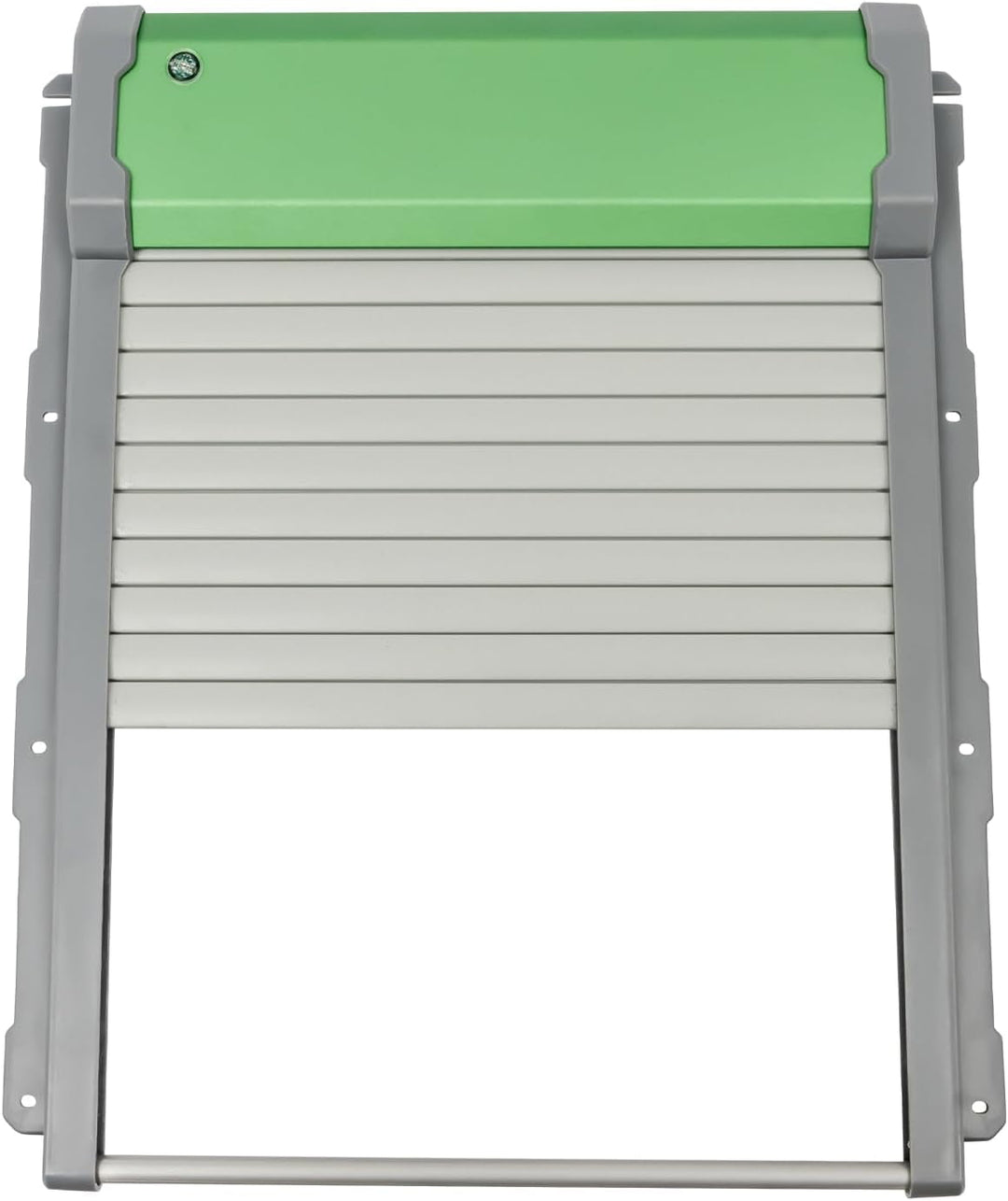 Automatic Chicken Coop Door Solar Powered, Auto Chicken Door Opener with Timer & Light Sensor, Aluminum Alloy Chicken Door with Remote Control & 4 Modes, Intelligent Obstacle Sensors, IP67