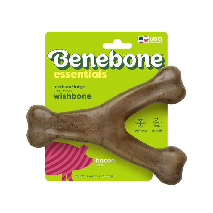 Benebone Essentials Wishbone Bacon M/L