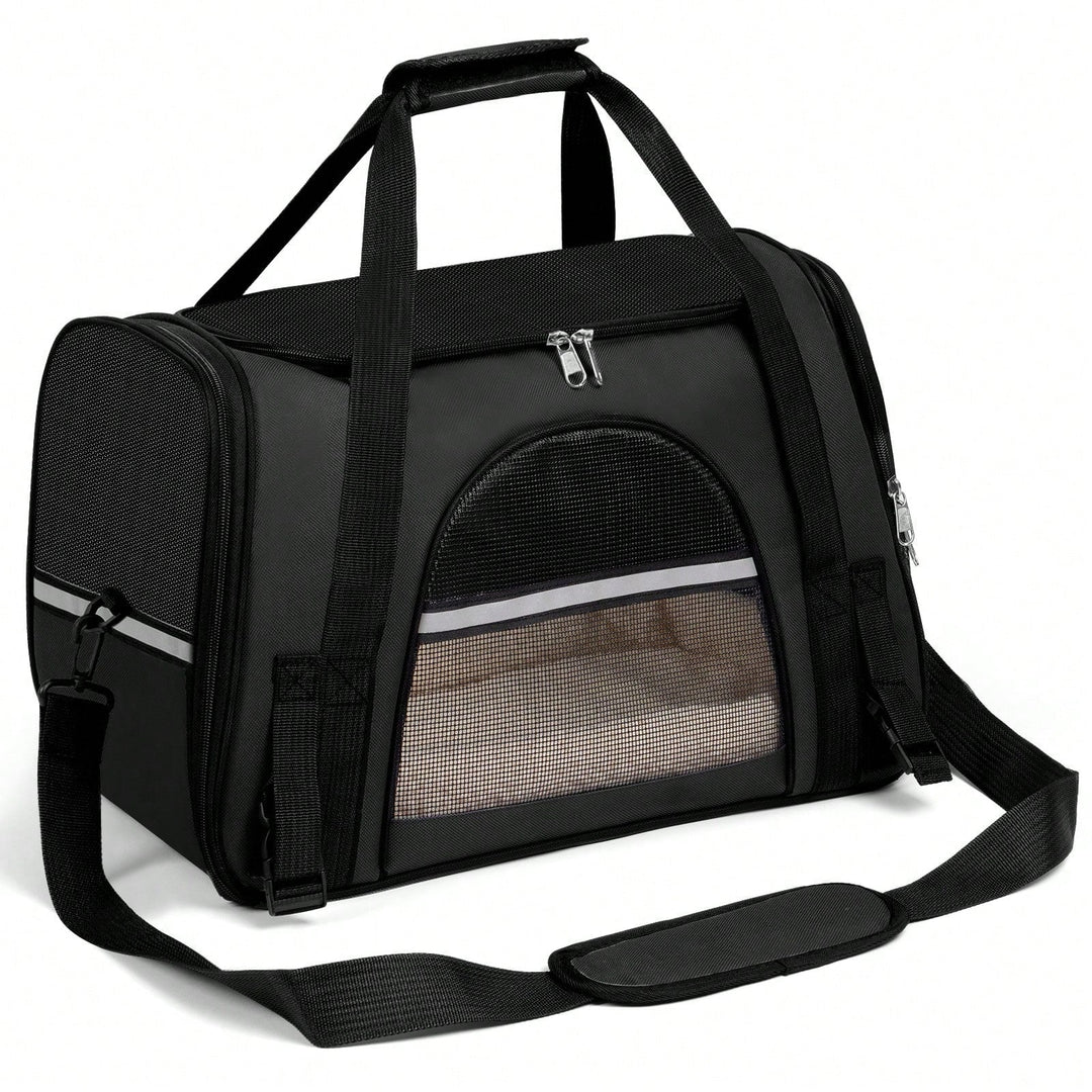 Cat Carriers Dog Carrier Pet Carrier For Small / Medium Cats Dogs Puppies (Up To 20lbs), TSA Airline Approved Small Dog Carrier Soft Sided, Collapsible Waterproof Travel Puppy Carrier