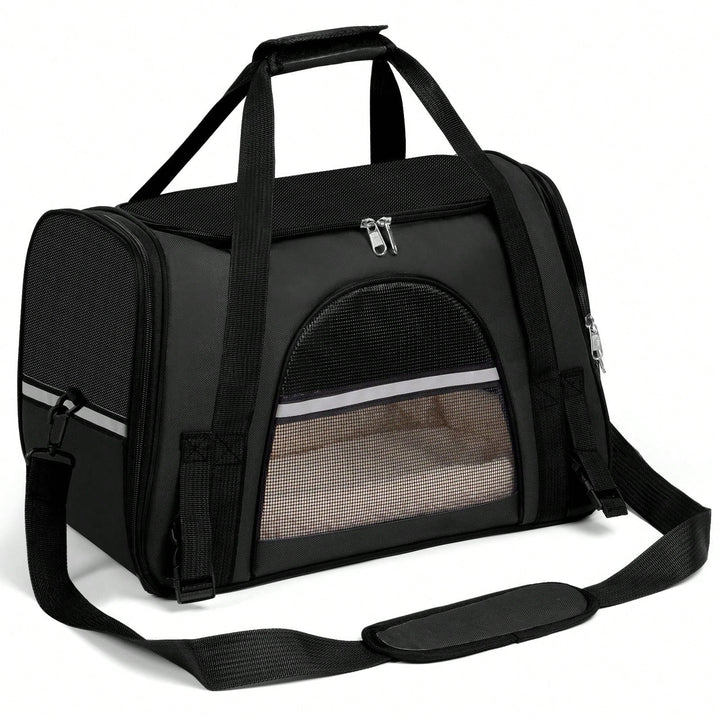 Cat Carriers Dog Carrier Pet Carrier For Small / Medium Cats Dogs Puppies (Up To 20lbs), TSA Airline Approved Small Dog Carrier Soft Sided, Collapsible Waterproof Travel Puppy Carrier