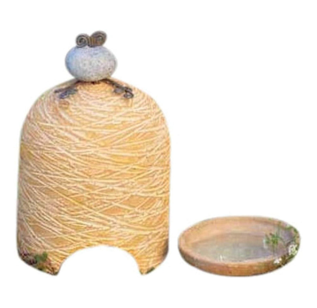 Ceramic Toad House with Bath