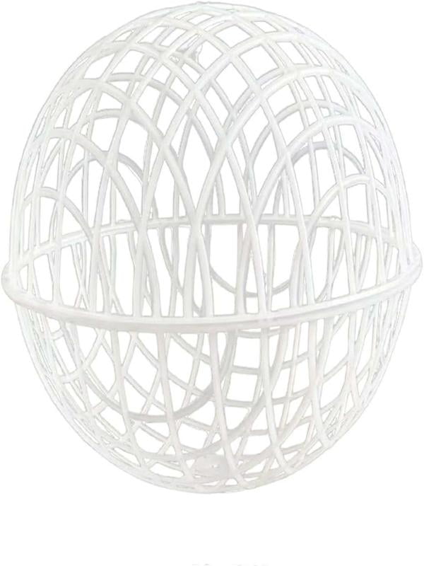 Chicken Ball Cage - Chicken Safety Ball Cage, Circular Multi - Pet Habitat, Spherical Design for Activity & Protection, Easy Assembly & Transport,White(20cm)