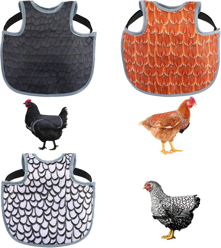 Chicken Saddle for Hens, Chicken Back Protector for Hens, Comfortable & Lightweight Chicken Aprons for Hens