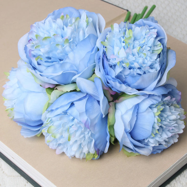 Artificial Peony Rose Bouquet
