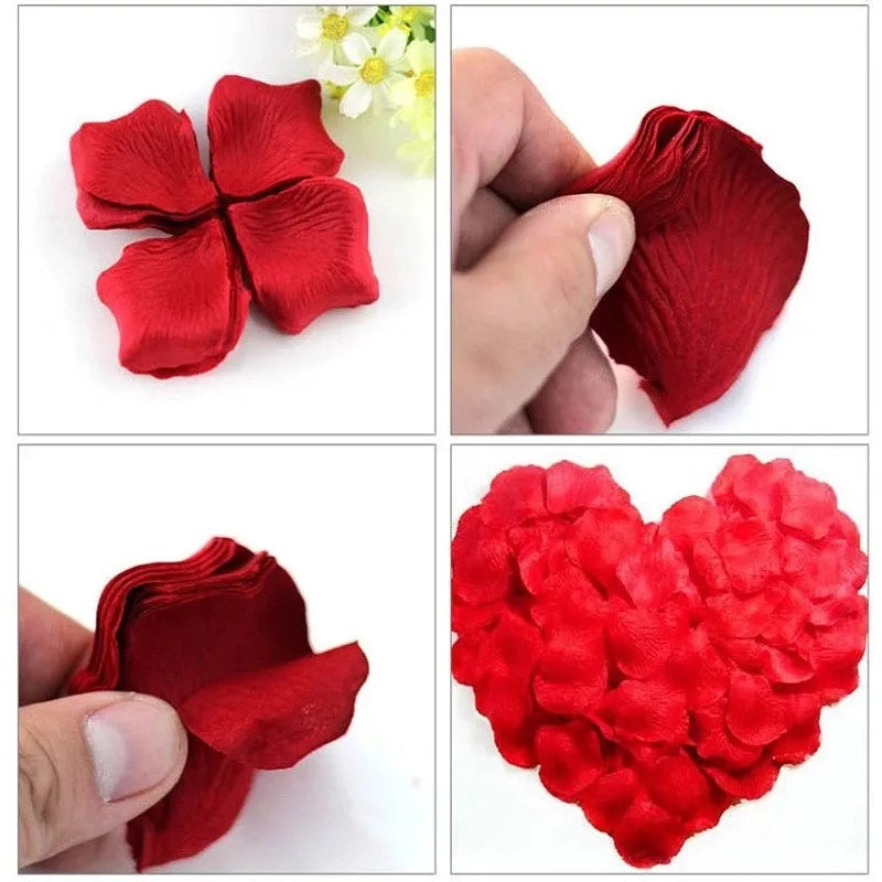 Artificial Rose Petals Wedding Decor