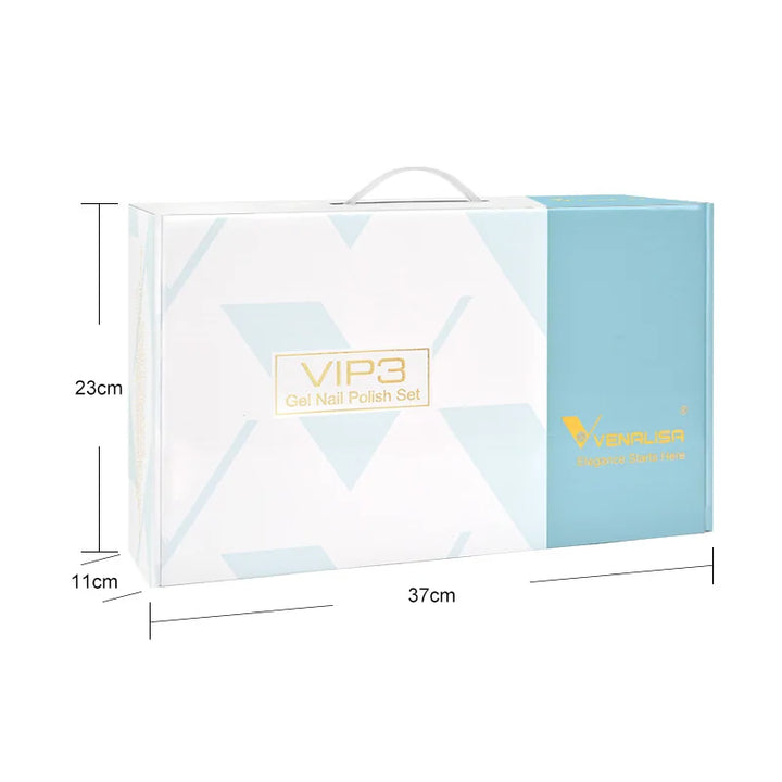VENALISA VIP4 Kit Nail Gel Polish HEMA FREE Full Coverage 36/60 Color Gel Pigment Professional Nail Art Long-lasting Gel Varnish