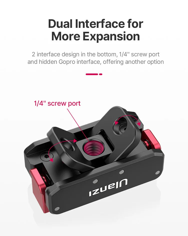 Ulanzi MT-50 Magnetic Tripod for Dji Osmo Action 5 4 3 Adjustable Underwater Selfie Stick Stand Mount Action Camera Accessories